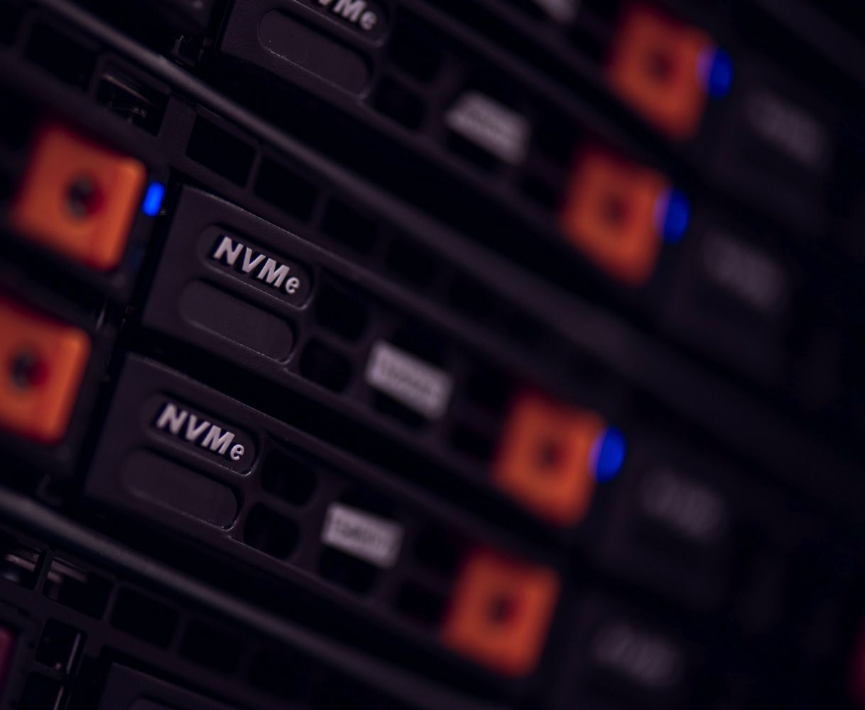 NVMe storage options for high-performance storage servers